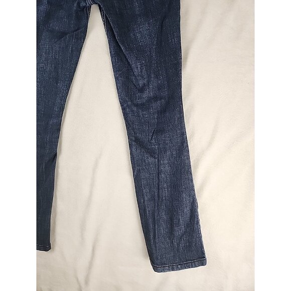 Vintage Guess Jeans Womens Boot Cut Blue Denim Purple Button size 26 Y2K - Picture 9 of 12